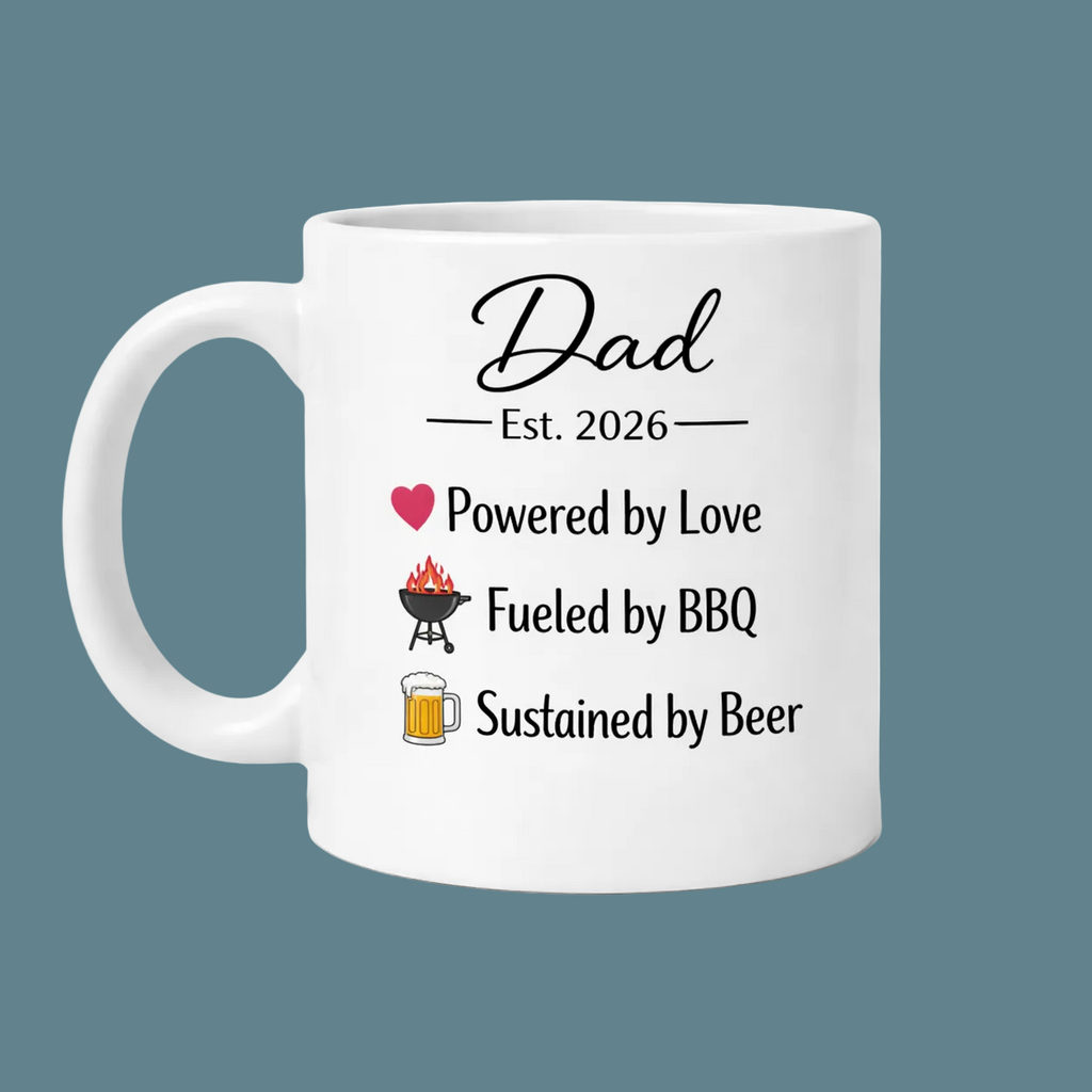 Matching Mom & Dad Est. 2026 Mugs – Funny New Parents Gift Set